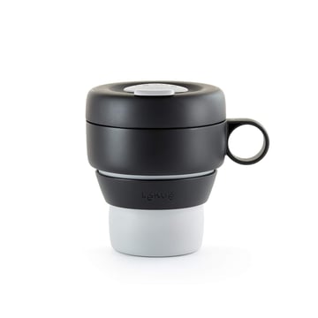 Чаша сгъваема Lekue On The Go Grey 350ml