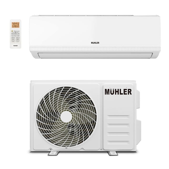 Промо-комплект Muhler Инверторен климатик MAC-12SI, A++, WiFi + Ледогенератор MI-1509B 1.3L