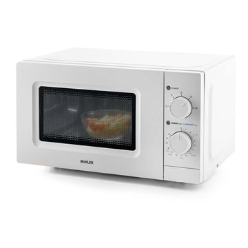 Микровълнова фурна MUHLER MO-5009 20L,бяла, механична