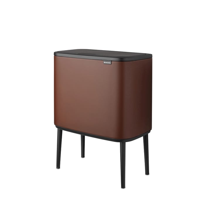 Кош за смет Brabantia Bo Touch 11+23L, Mineral Cosy Brown