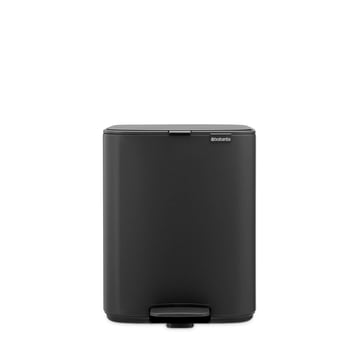 Coș de gunoi Brabantia Bo Pedal 12L, Mineral Infinite Grey