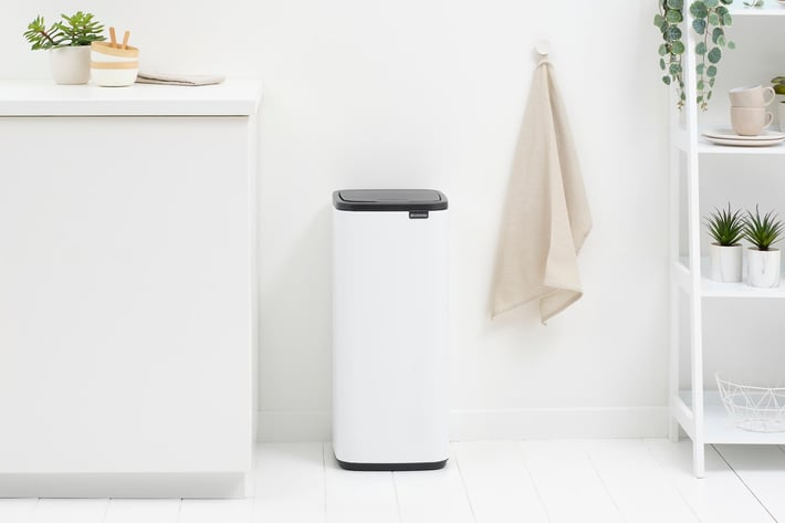 Coș de gunoi Brabantia Bo Touch 30L, White