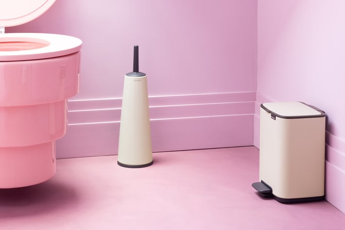 Coș de gunoi Brabantia Bo Pedal 4L, Soft Beige