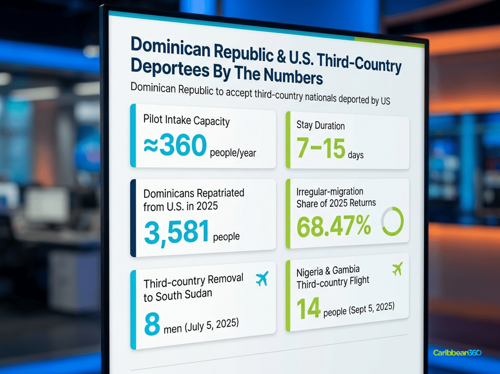 Dominican Republic & U.S. Third‑Country Deportees By The Numbers