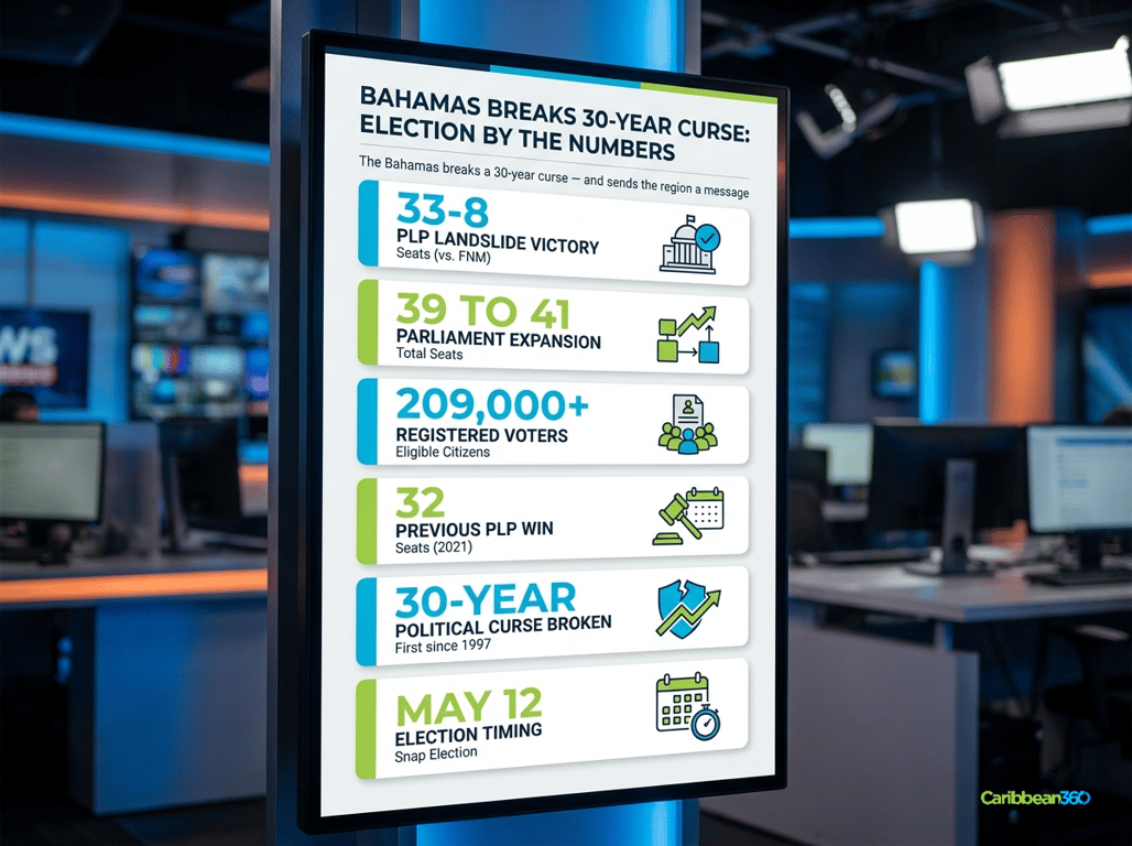 Bahamas Breaks 30-Year Curse: Election By The Numbers