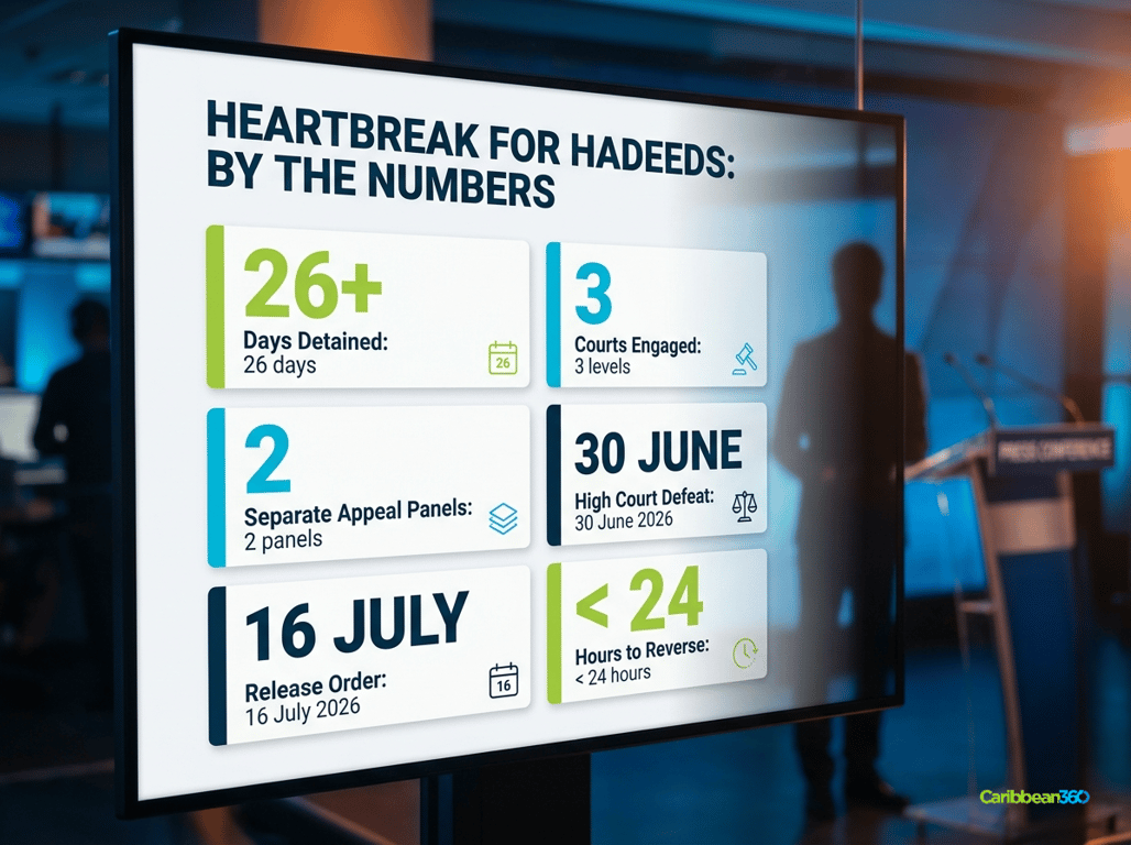 Heartbreak for Hadeeds: By The Numbers