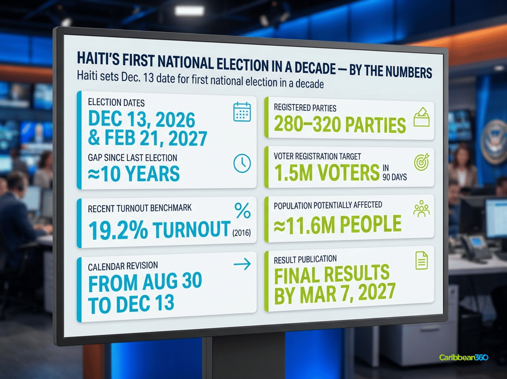 Haiti’s First National Election in a Decade – By The Numbers