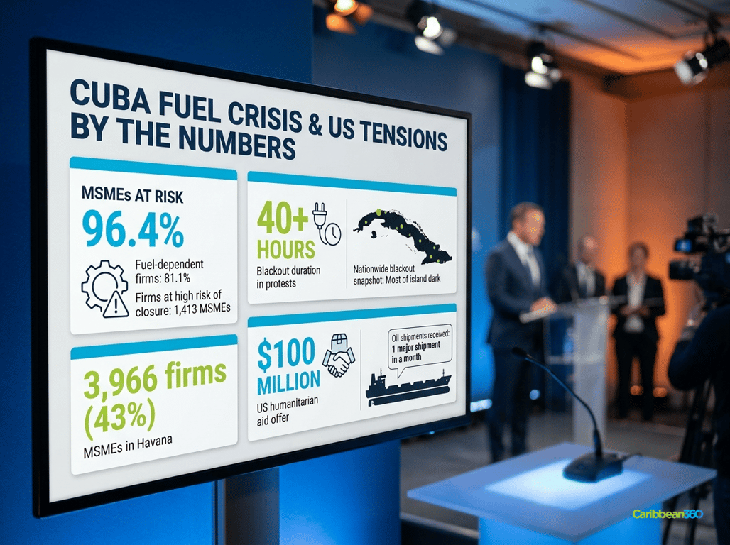 Cuba Fuel Crisis & US Tensions By The Numbers
