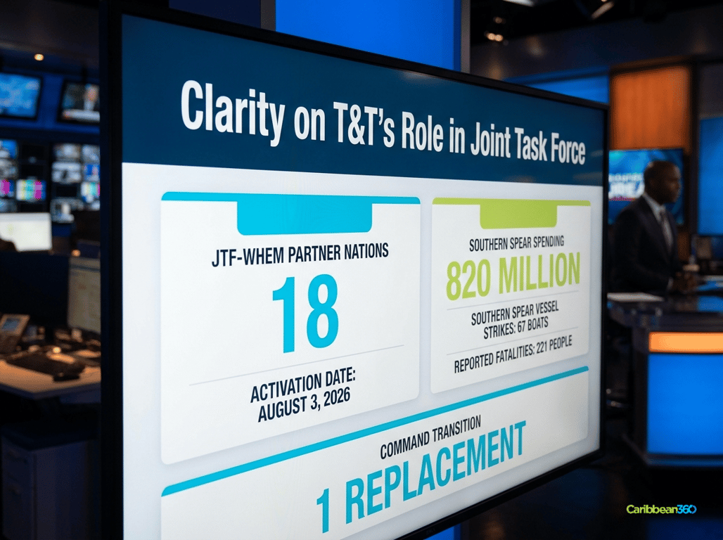 Clarity on T&T’s Role in Joint Task Force