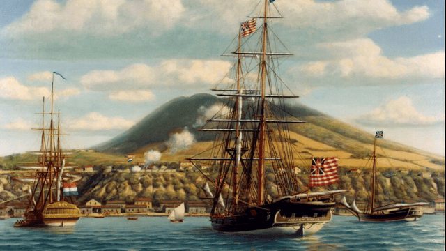 The tiny Caribbean island that fired the shot that started America