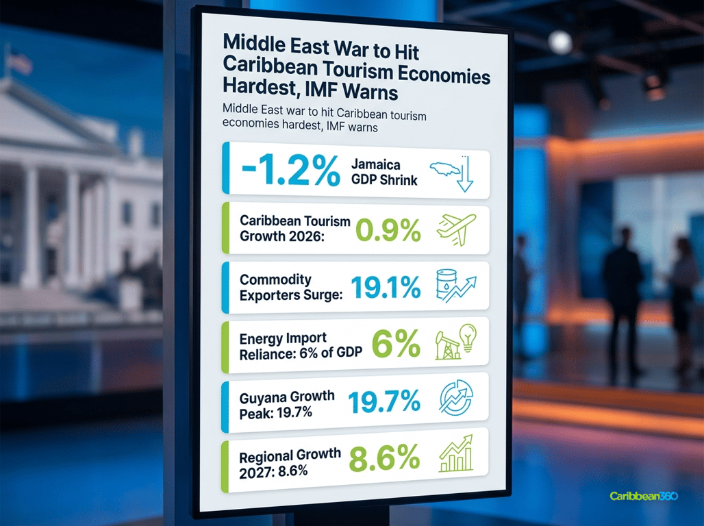 Middle East War to Hit Caribbean Tourism Economies Hardest, IMF Warns