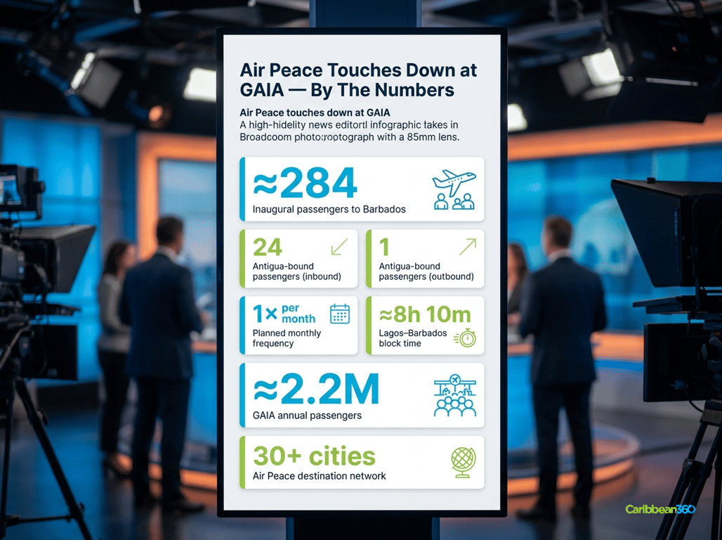 Air Peace Touches Down at GAIA — By The Numbers