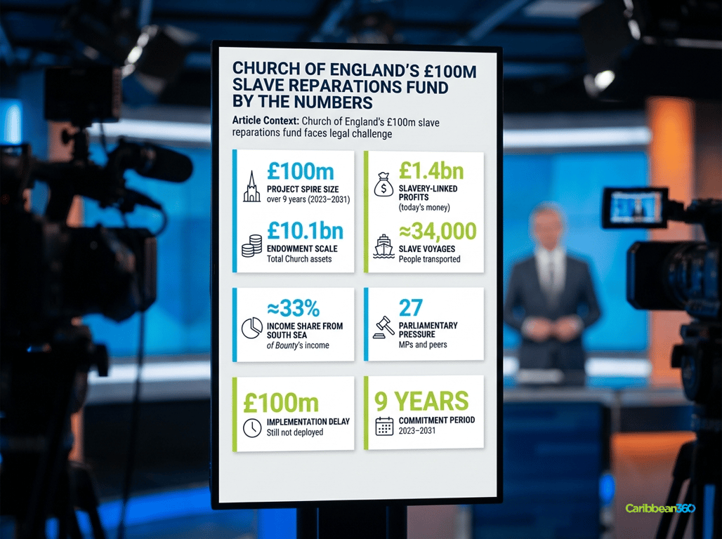 Church of England’s £100m Slave Reparations Fund By The Numbers
