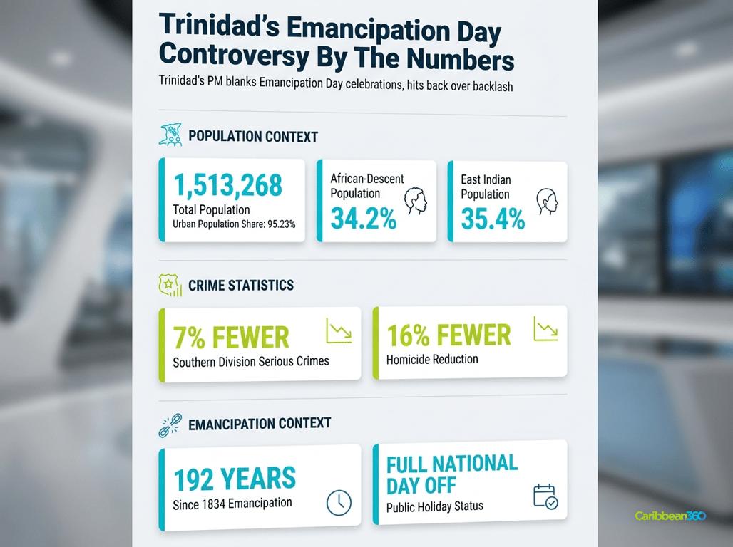 Trinidad’s Emancipation Day Controversy By The Numbers