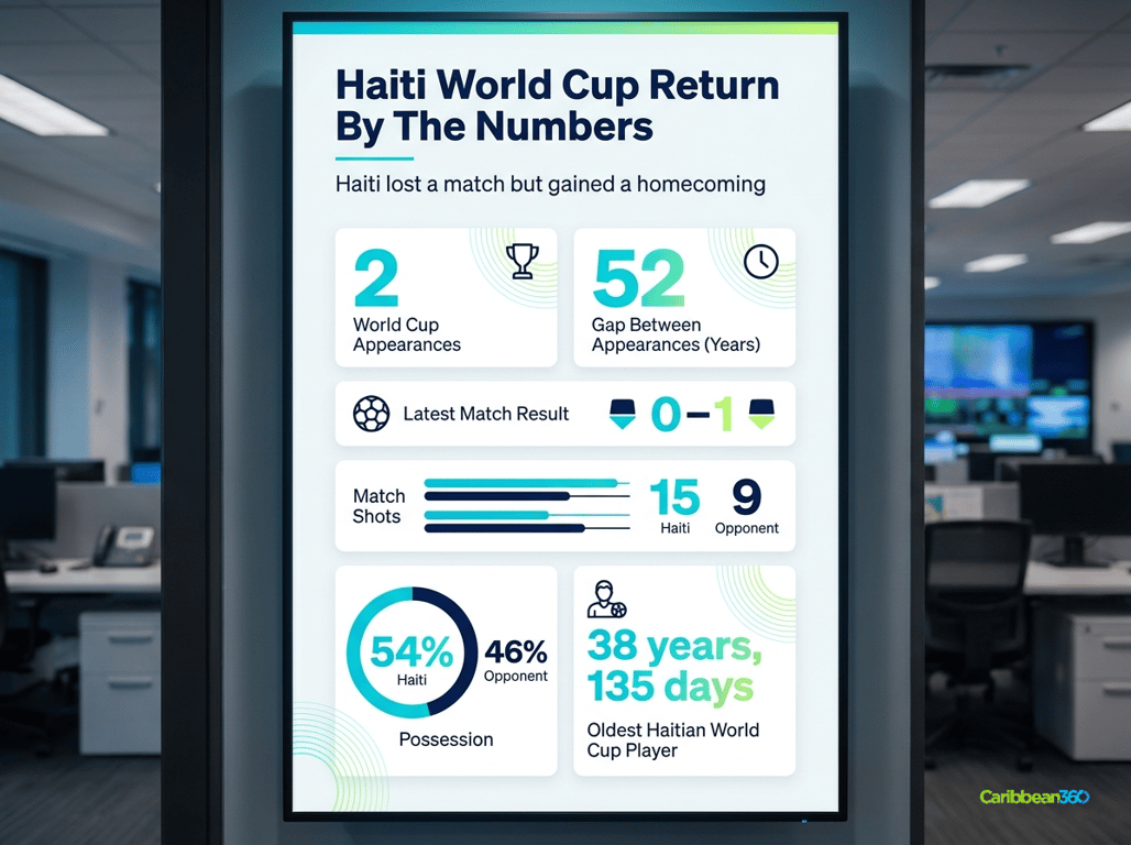Haiti World Cup Return By The Numbers
