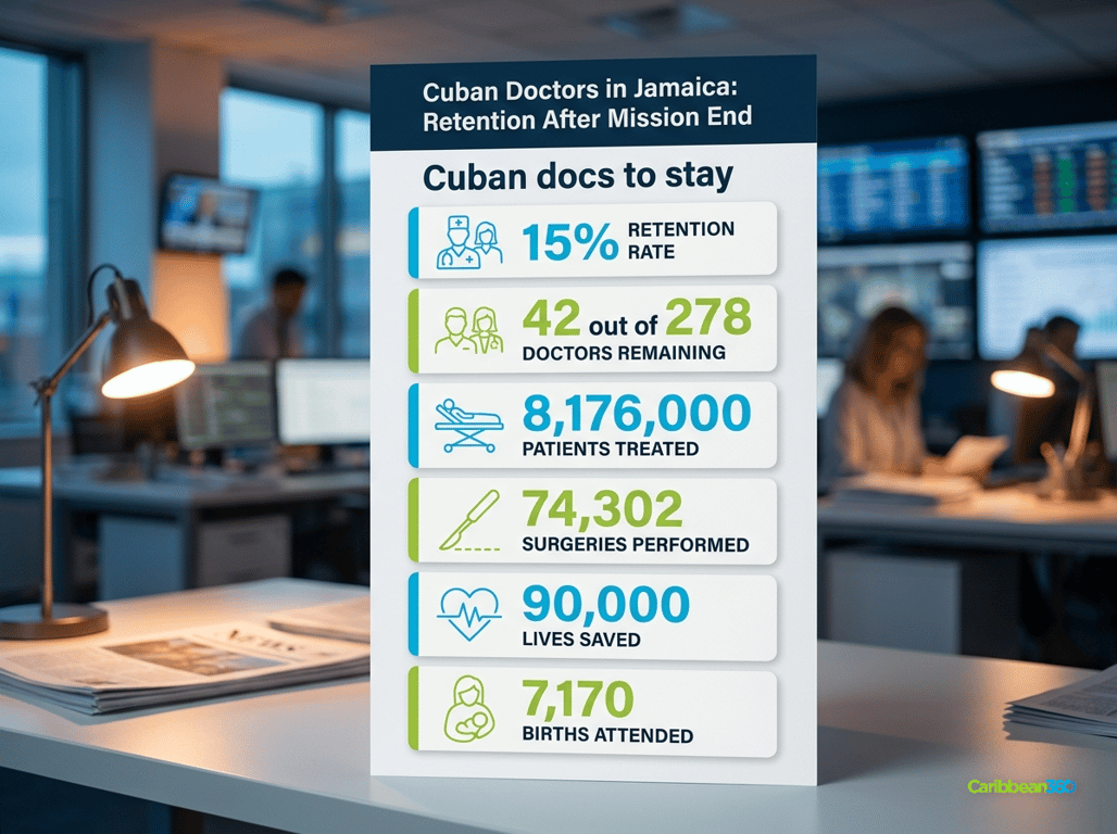 Cuban Doctors in Jamaica: Retention After Mission End