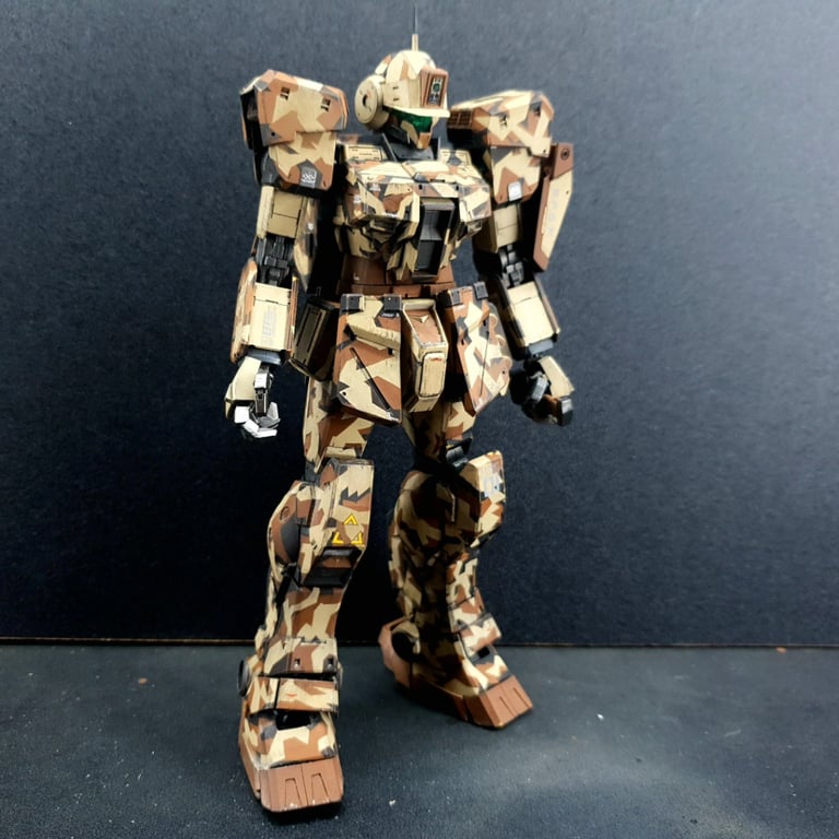 [Test] - Cần bán MG Spartan Resin sơn custom