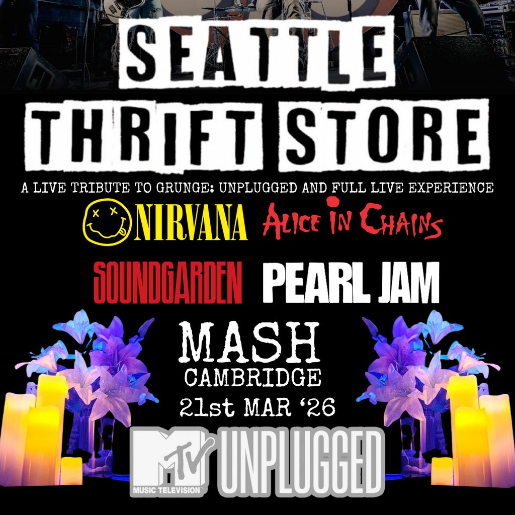 Seattle Thrift Store - a live tribute to Grunge