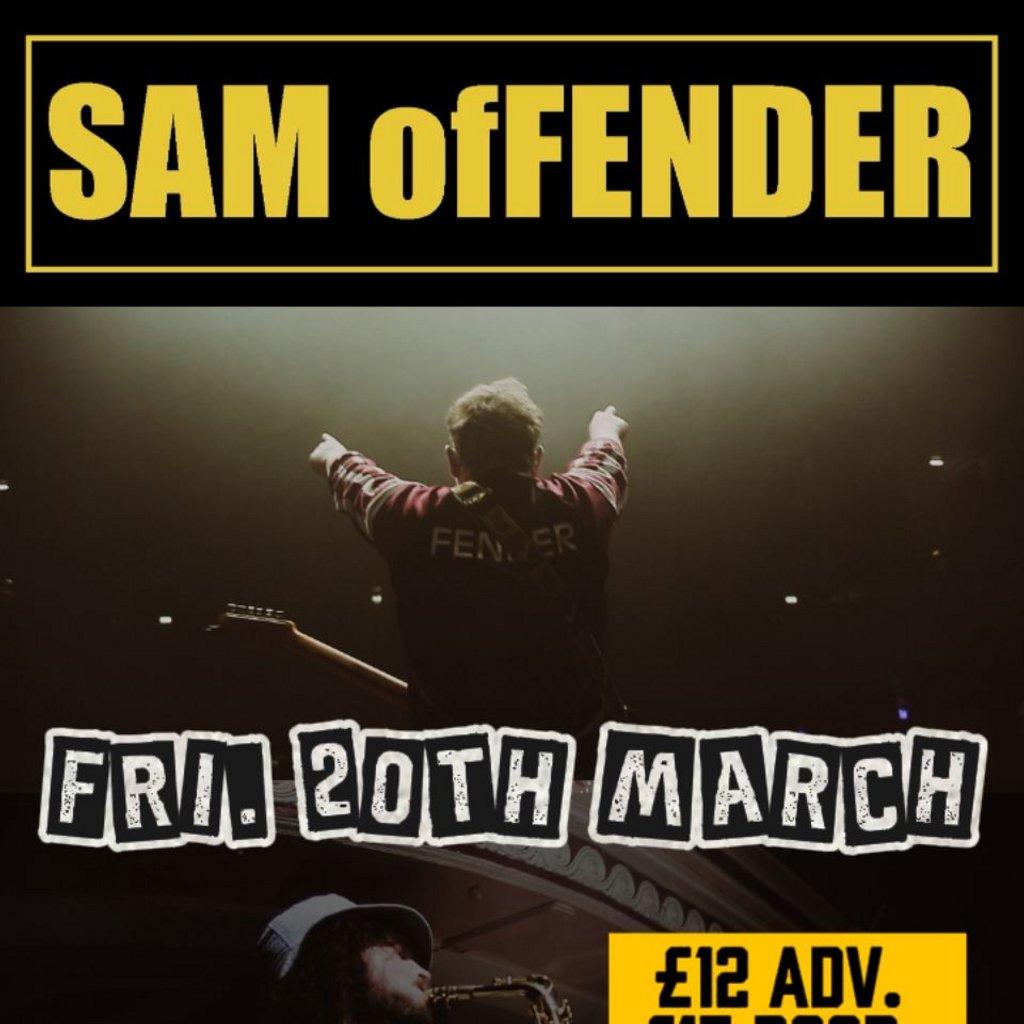 Sam ofFENDER, The Ultimate Sam Fender Tribute