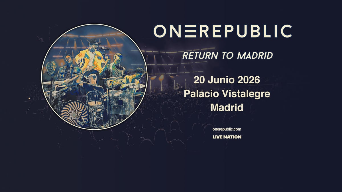 OneRepublic - Escape to Europe 2025 | Paquetes VIP