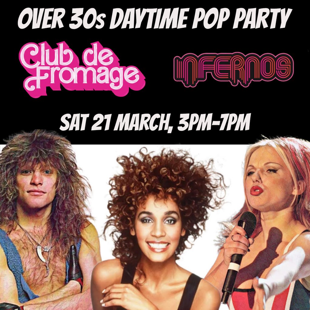 Club de Fromage Afternoon party - INFERNOS CLAPHAM 21 March