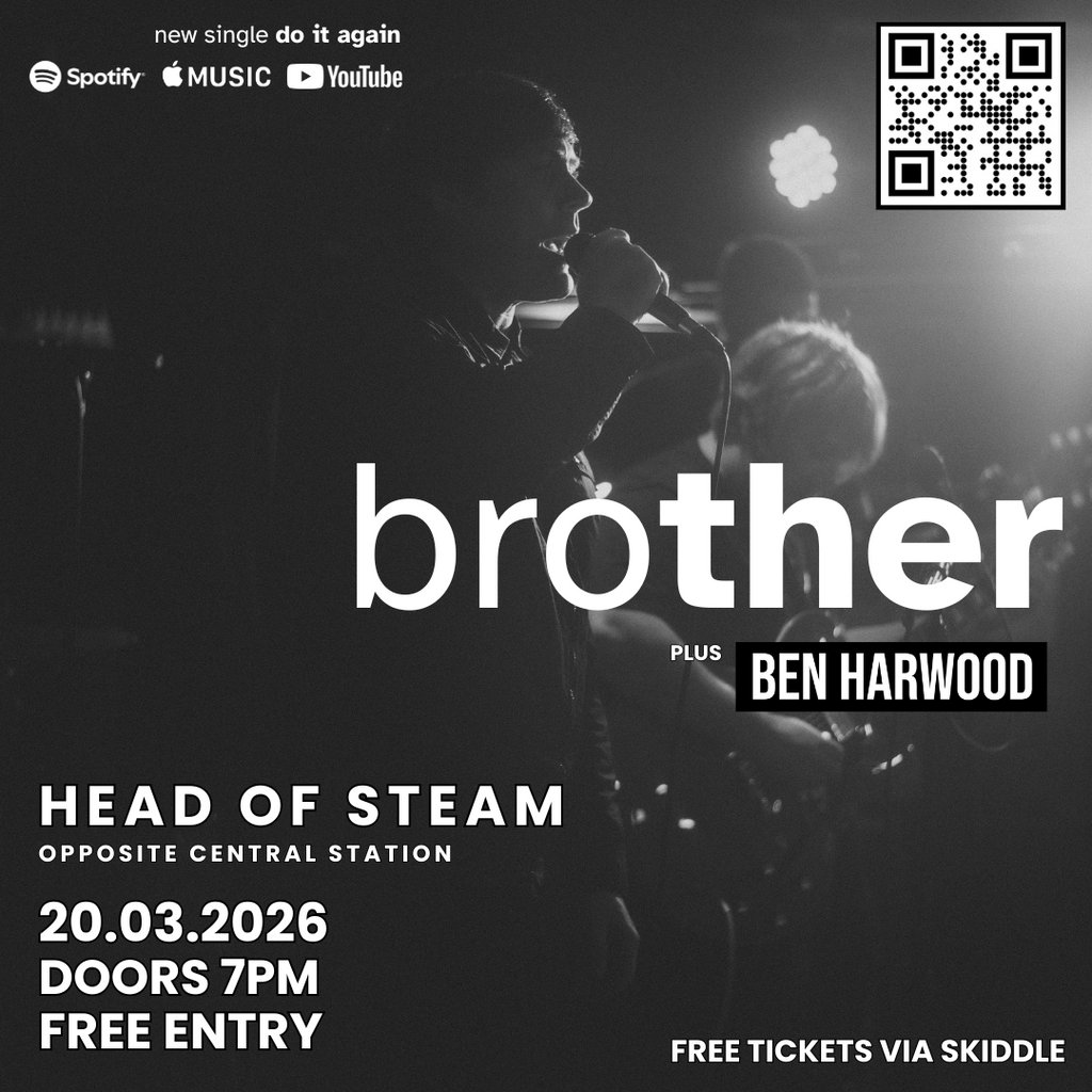 brother live @ HOS Newcastle + Ben Harwood