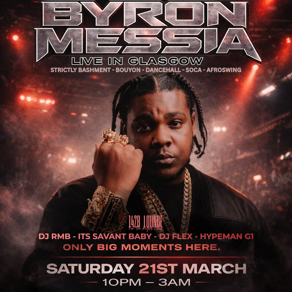 BYRON MESSIA Live in Glasgow!!