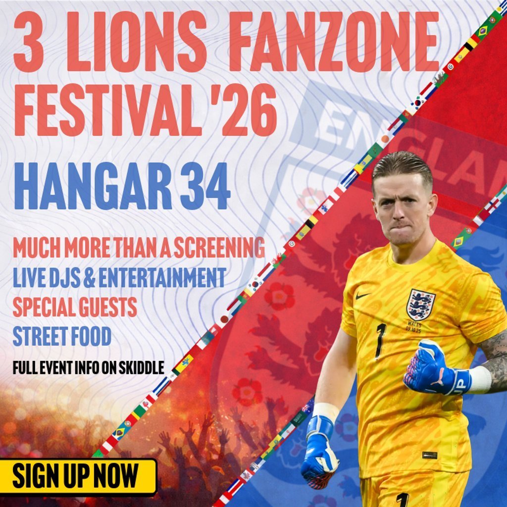 3 Lions Fanzone Festival: England vs Ghana