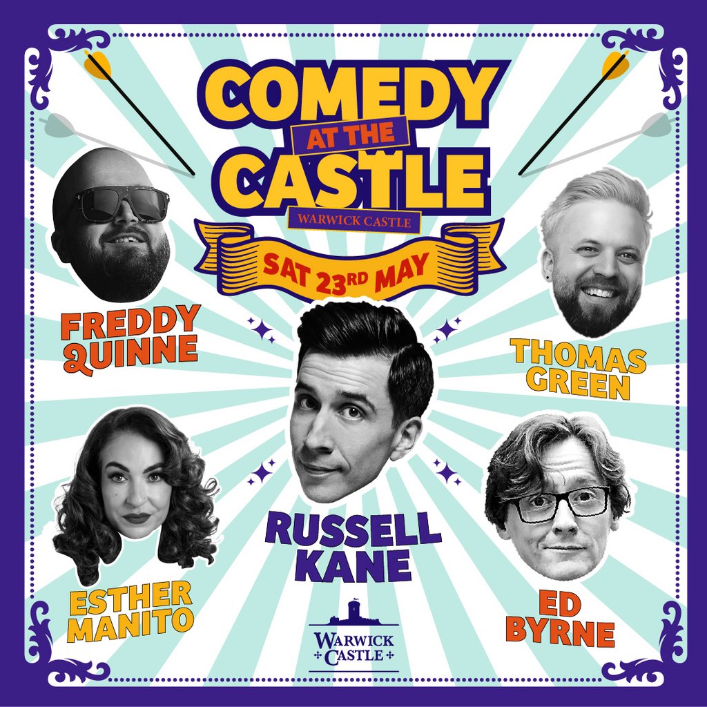 Comedy at the Castle: Saturday Night with Russell Kane + more!