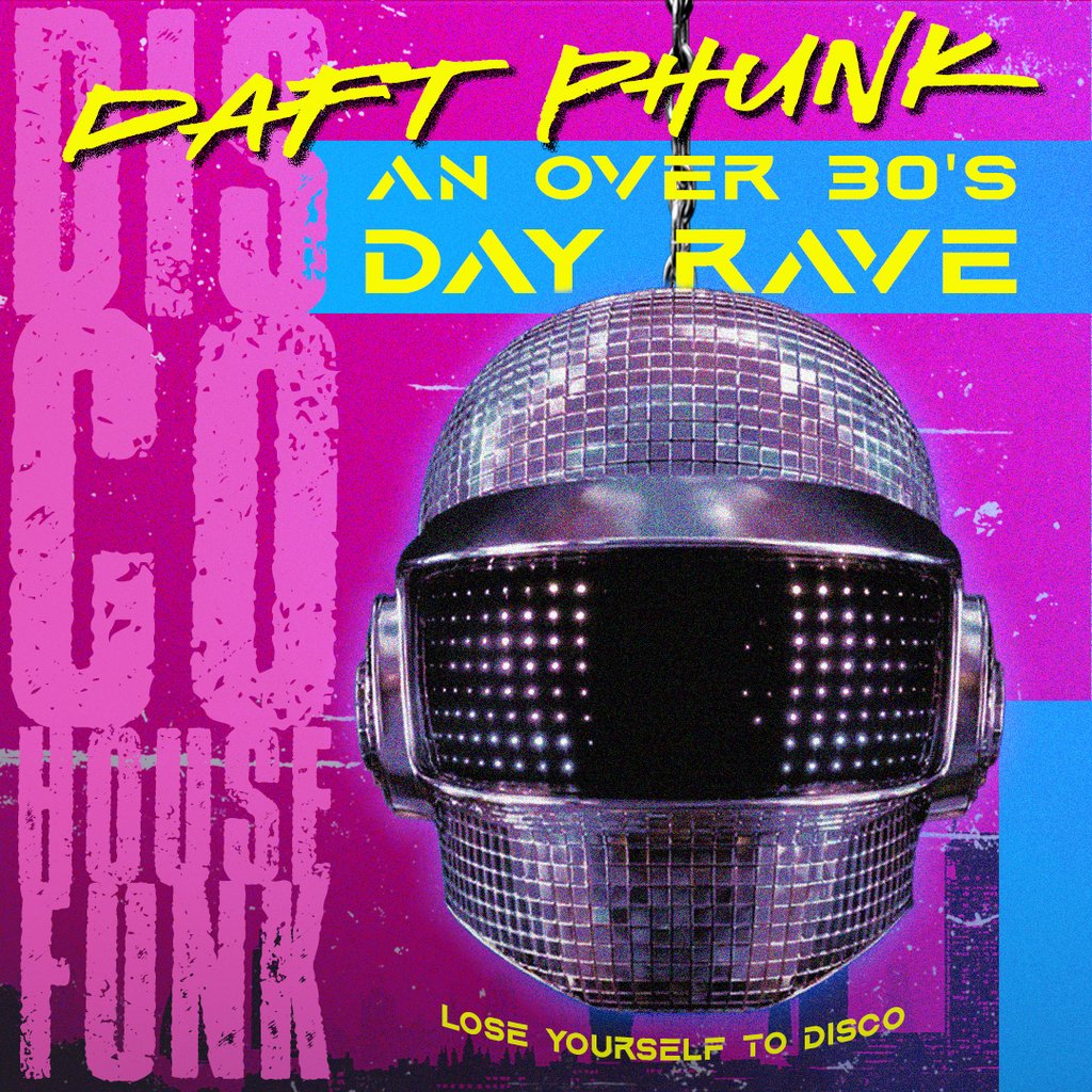 Daft Phunk - A disco day rave from the past to the future.