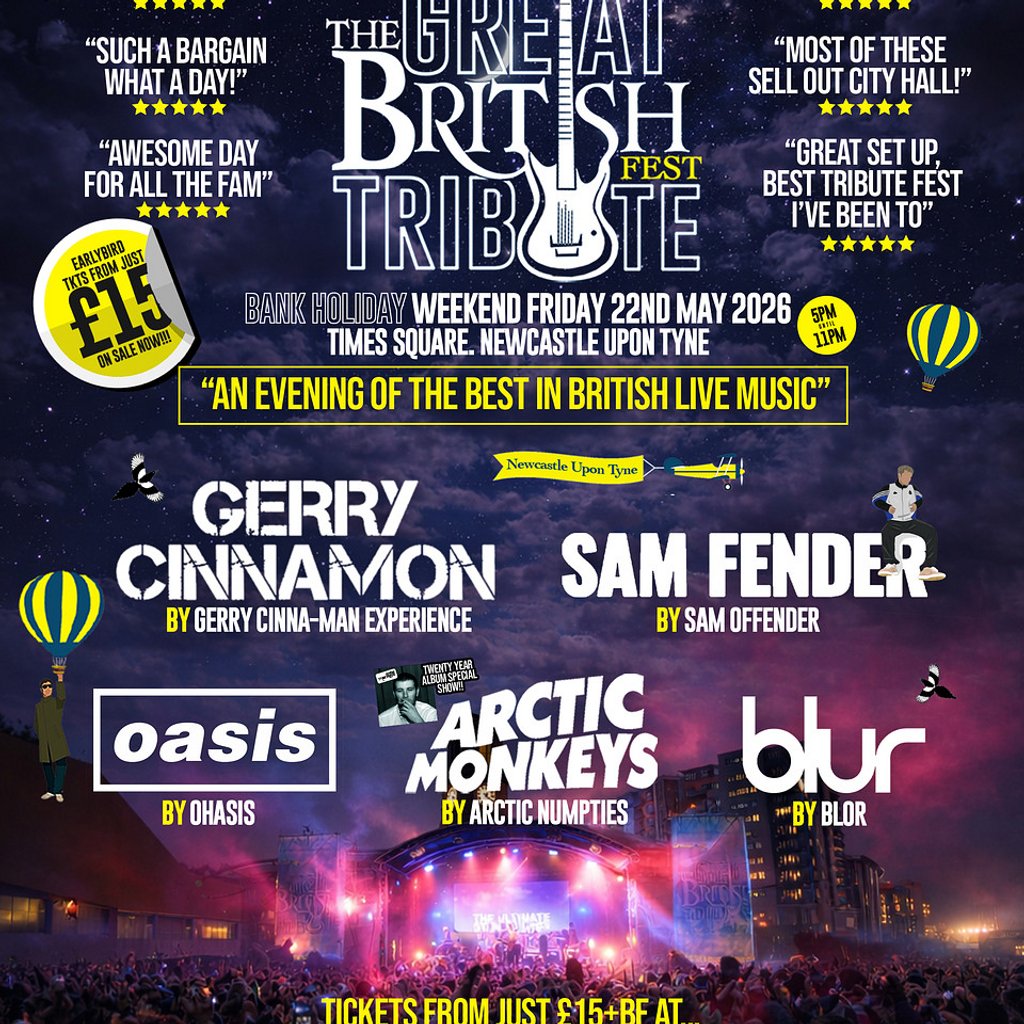 Great British Tribute Fest 2026