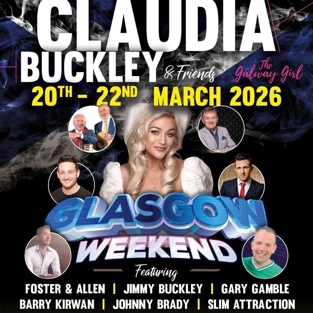 Claudia Buckley Glasgow Weekend - Friday Night Ticket