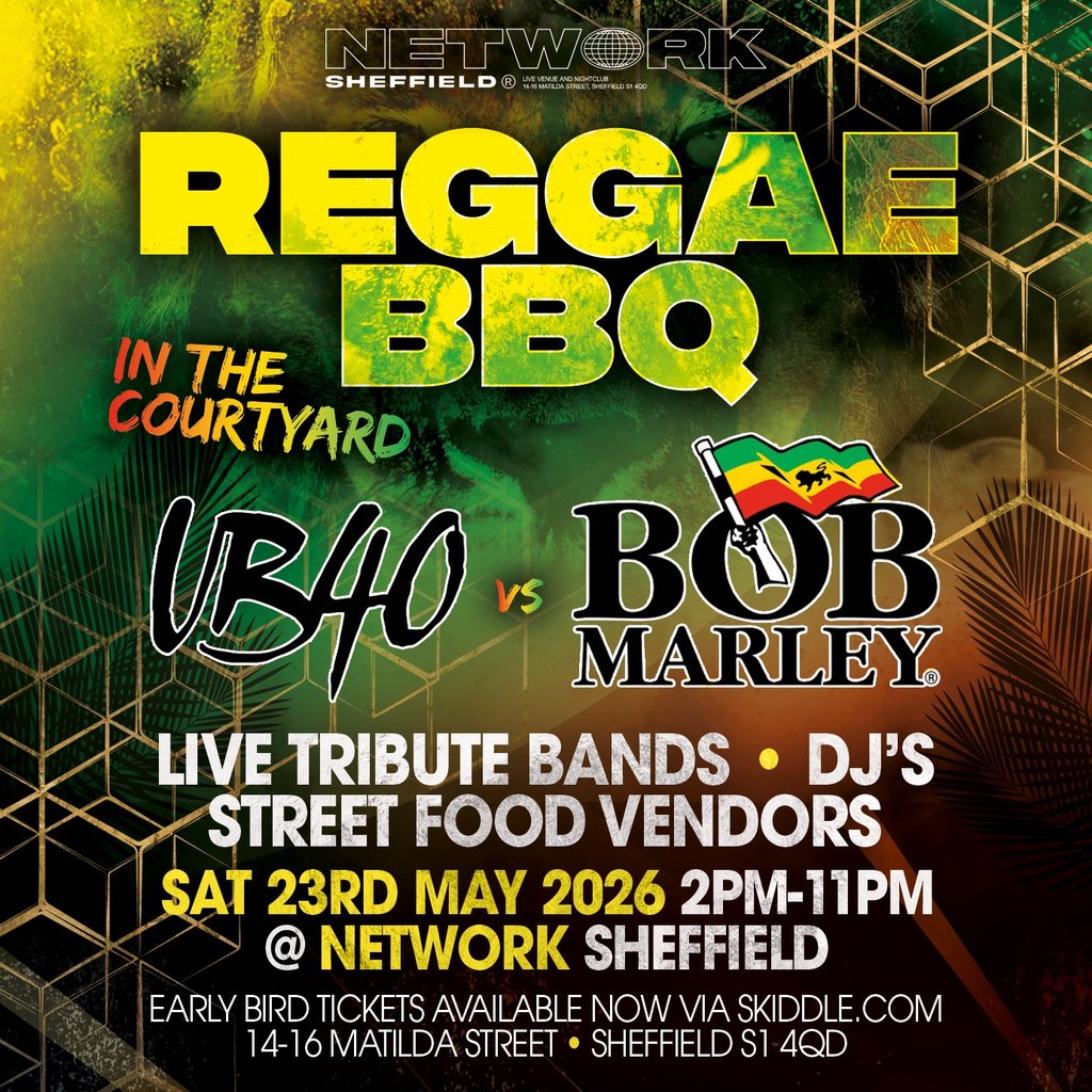 Reggae BBQ: UB40 vs Bob Marley (Live Tribute Bands)