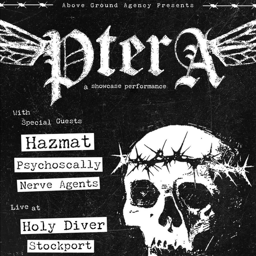 Above Ground Agency Presents: Ptera + Support @ Holy Diver
