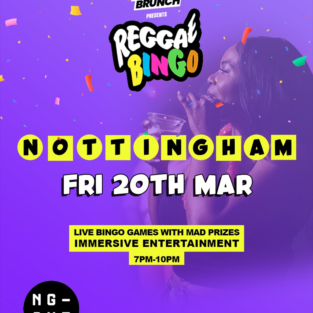 Reggae Bingo - Nottingham - Fri 20th Mar
