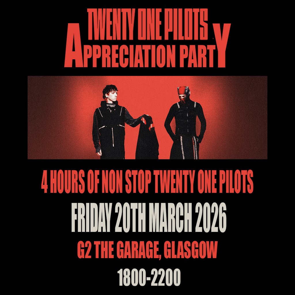 Twenty One Pilots Appreciation Party (Glasgow)