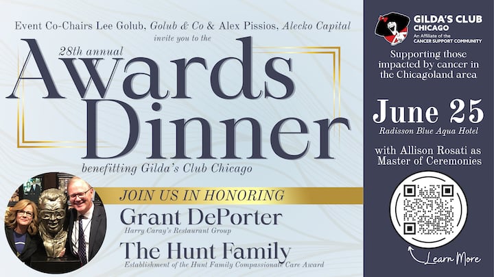 Grant DePorter’s Cancer Battle Fuels A Chicago-Style Comeback Through Gilda’s Club