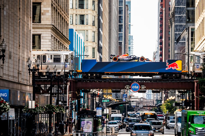 Red Bull Showrun Brings Formula 1 To Chicago