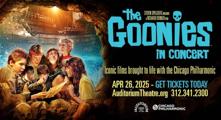 The Goonies Live in Concert | 40th Anniversary at Chicago's Auditorium Theatre