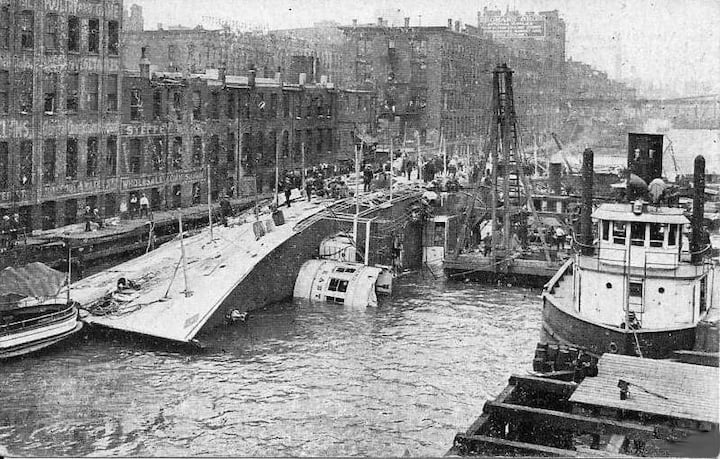 110 Years Later: How George Halas Escaped the Eastland Disaster & Chicago’s Most Haunted Tragedy