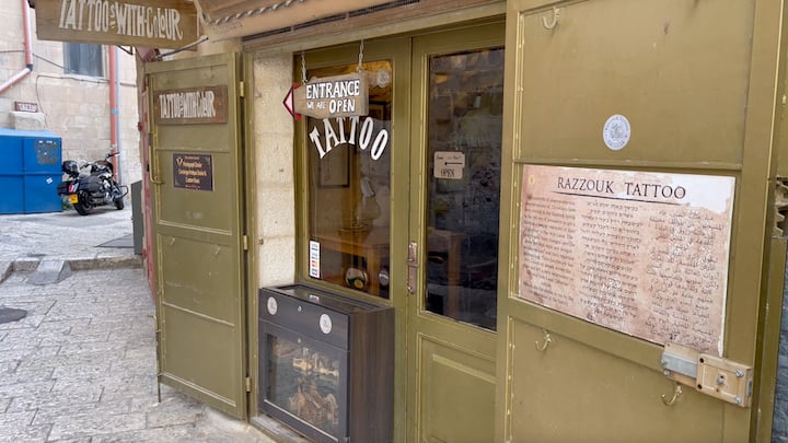 Razzouk Tattoo: Jerusalem’s Centuries-Old Ink Tradition