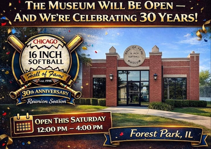 Discover the Heart of Chicago's Unique Sport: The 16-Inch Softball Museum