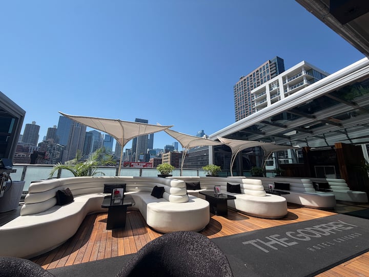 Chicago Staycation: Godfrey Hotel Rooftop, Friday Night White Sox Win & John Mellencamp On The South Side