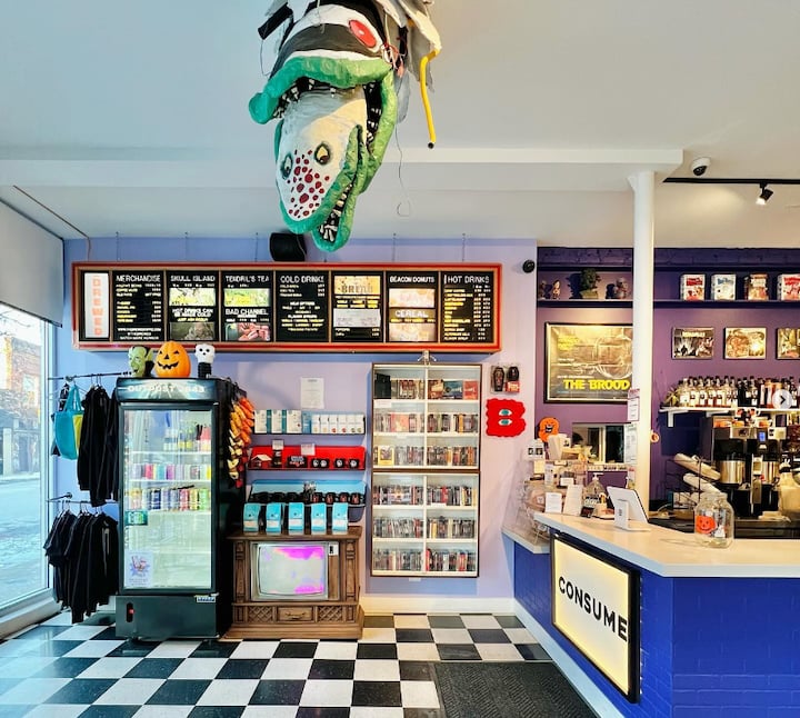 Horror-Themed The Brewed Coffee Shop Might Be The Best Coffee Shop In The World