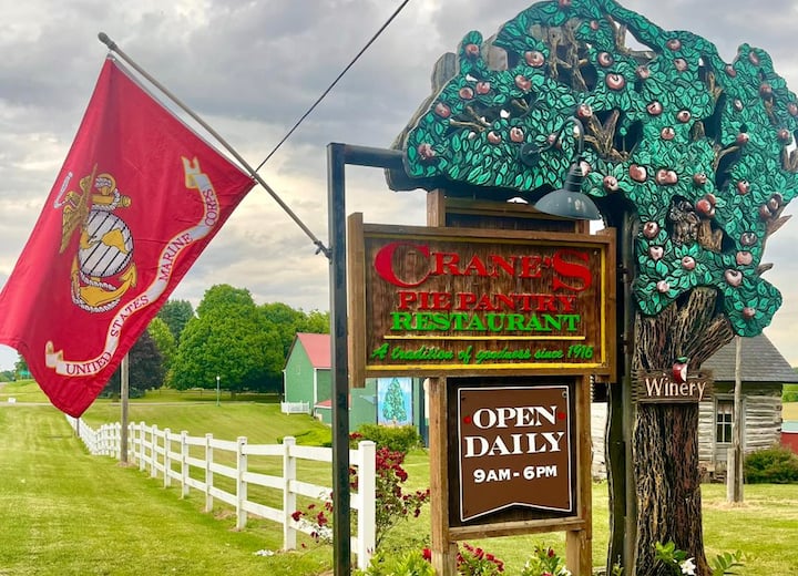 Savor the Flavors at Crane’s Pie Pantry Restaurant and Winery in Fennville, Michigan