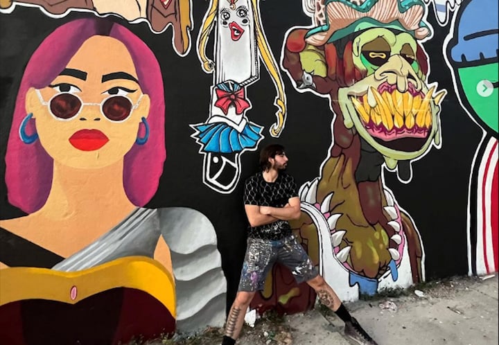 Globally Renowned Artist Marlon Pruz Collaborates with Anixter Center for Mental Health Awareness Month