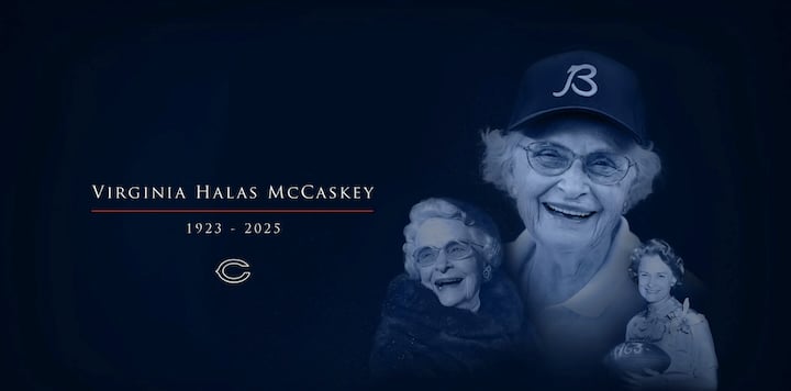 Chicago Bears owner Virginia McCaskey dies at 102