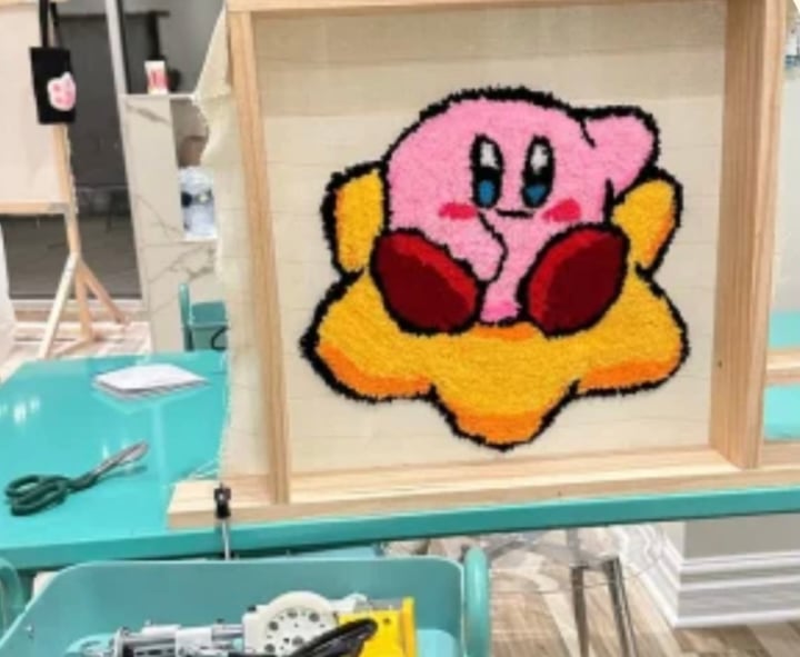 Tufting At Pop Craft Studios in Uptown