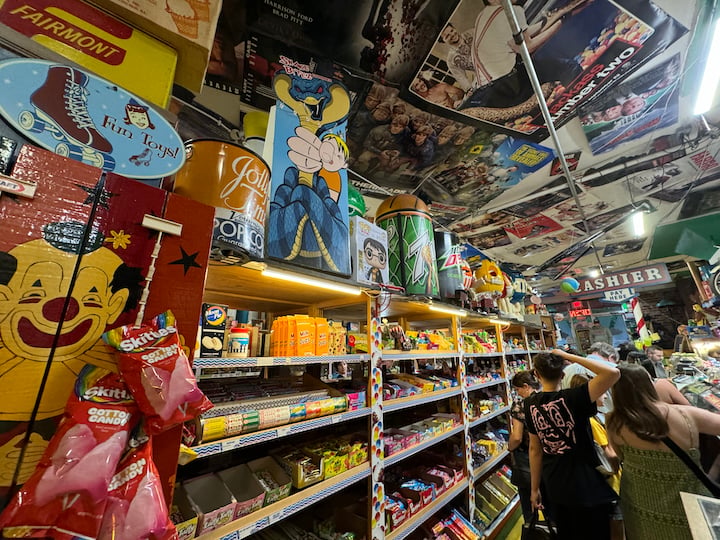 Discover Retro Delights, Vintage Fun, and Endless Smiles at America’s Most Unique Candy Store