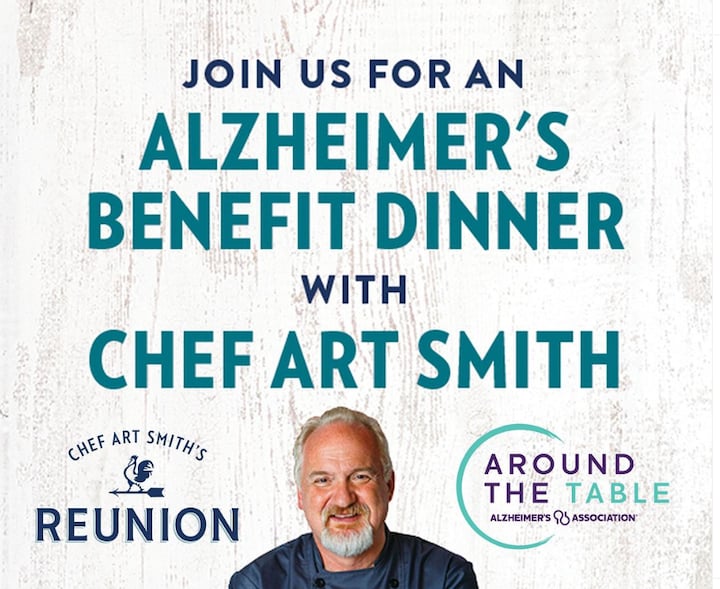Chef Art Smith To Host Dinner At Reunion To Benefit the Alzheimer’s Association